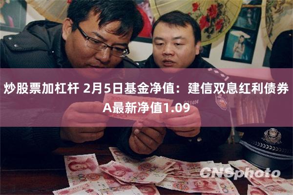 炒股票加杠杆 2月5日基金净值：建信双息红利债券A最新净值1.09